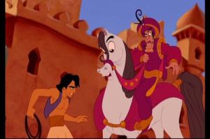 Disney's Aladdin on manners of the rich