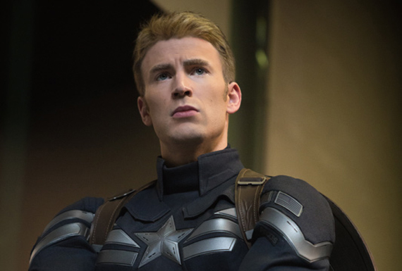Would you follow this man? I know I would. Chris Evans in Captain America: The Winter Soldier